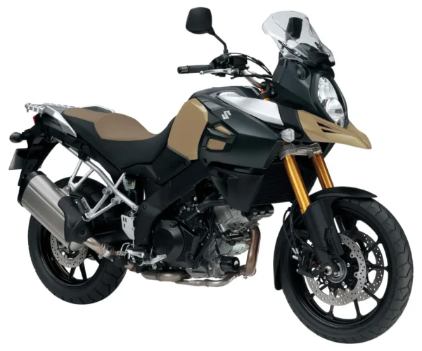 Suzuki V-Strom 1000 2014 beige front