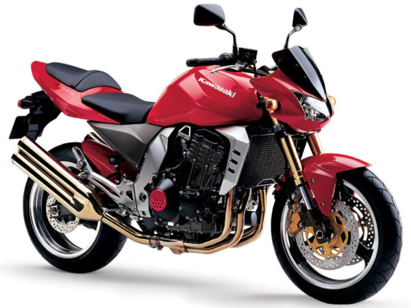 Kawasaki Z1000 2004 Passion Red front