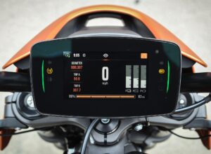 Harley-Davidson Livewire 2020 Orange Fuse dashboard