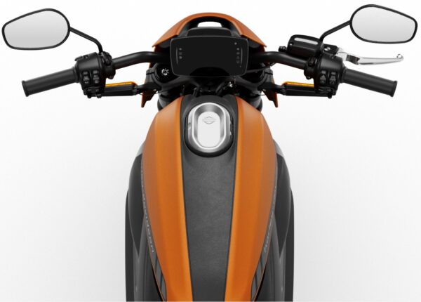 Harley-Davidson Livewire 2020 Orange Fuse cockpit