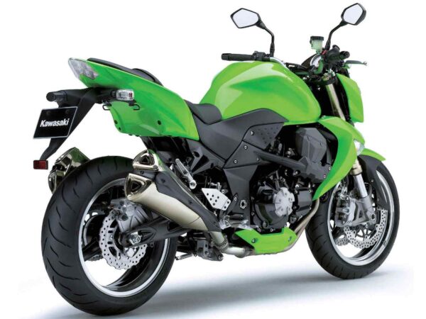 Kawasaki Z1000 2008 Lime Green back