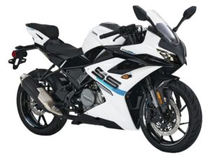 CFMoto 300SS 2024 Nebula White front