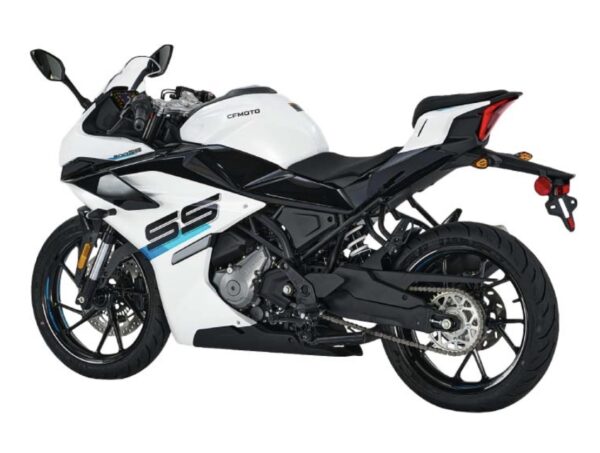 CFMoto 300SS 2024 Nebula White back