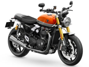 Triumph Speed Twin 1200 RS 2025 Baja Orange front