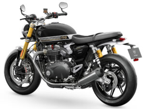 Triumph Speed Twin 1200 RS 2025 Sapphire Black back