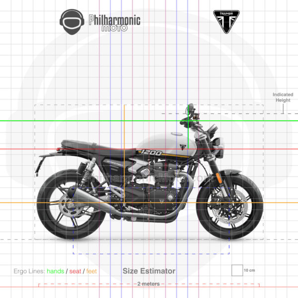 Triumph Speed Twin 1200 2025 Crystal White