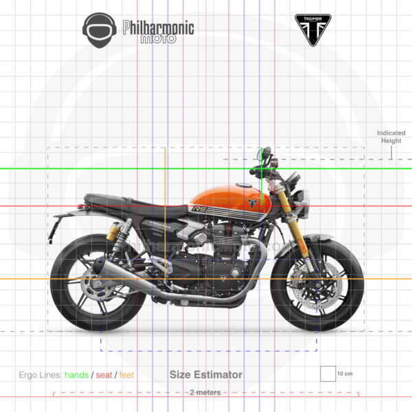 Triumph Speed Twin 1200 RS 2025 Baja Orange