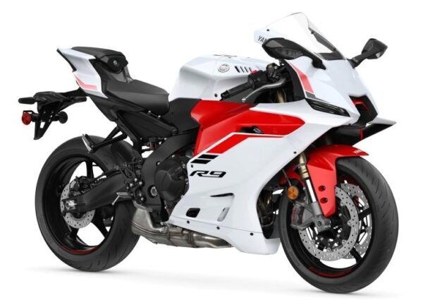 Yamaha YZF-R9 2025 Intensity White Redline front