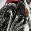 Honda CB1100 2013 Candy Red single exhaust collector