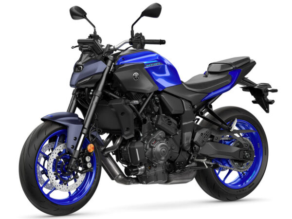 Yamaha MT-07 Y-AMT 2025 Icon Blue front