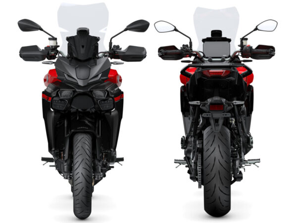 Yamaha Tracer 9 2025 Redline front and rear