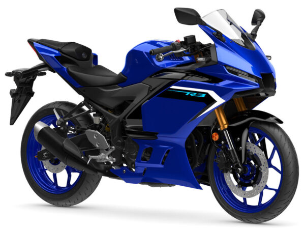 Yamaha YZF-R3 2025 Icon Blue front