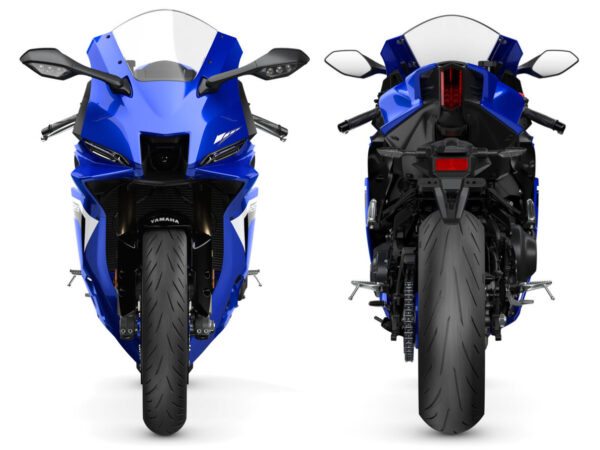 Yamaha YZF-R9 2025 Icon Blue front and rear