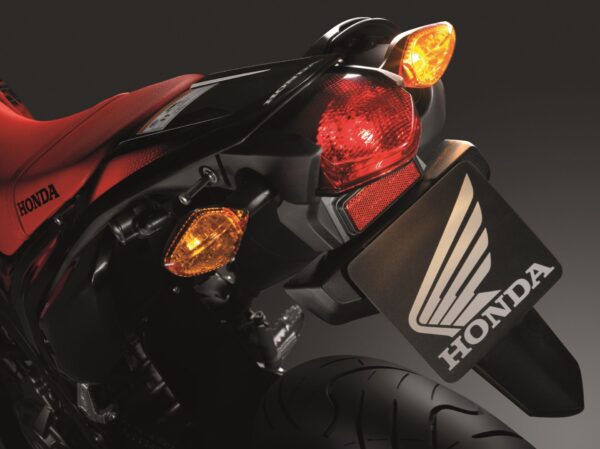 Honda CRF250M 2013 Extreme Red taillight