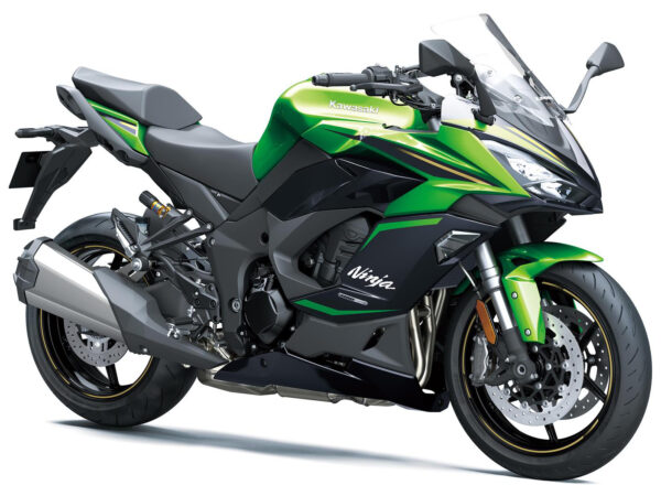 Kawasaki Ninja 1100SX SE 2025 Emerald Blazed Green Metallic Diablo Black front