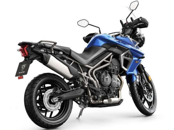 Triumph Tiger 800 XRx 2018 blue back