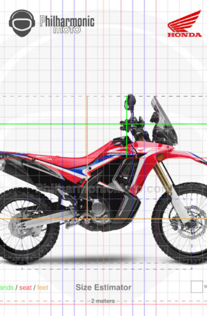 Honda CRF250 Rally 2019 Extreme Red