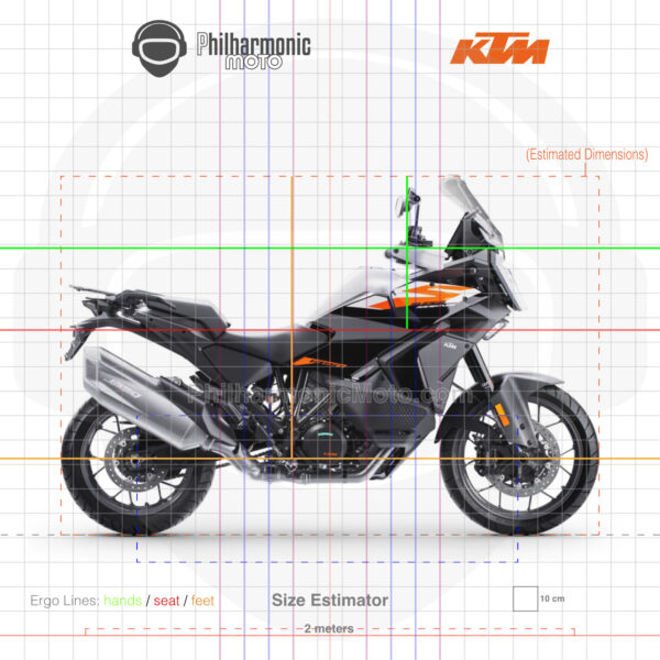 KTM 1390 Super Adventure S 2025 white