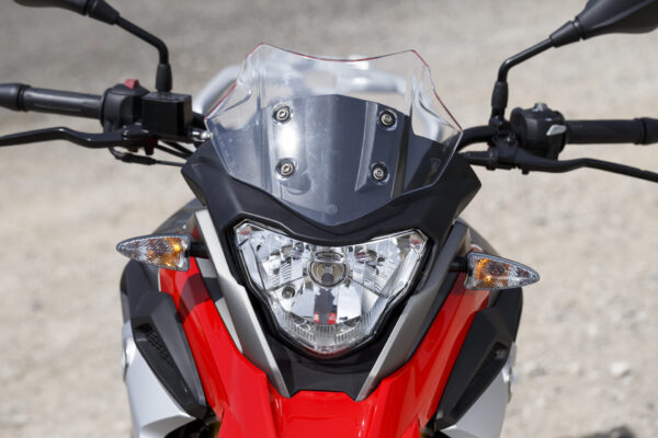 BMW G 310 GS 2017 Racing Red headlight