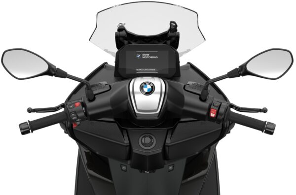 BMW C 400 GT 2025 Blackstorm Metallic cockpit