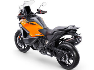 KTM 1390 Super Adventure S 2025 orange back