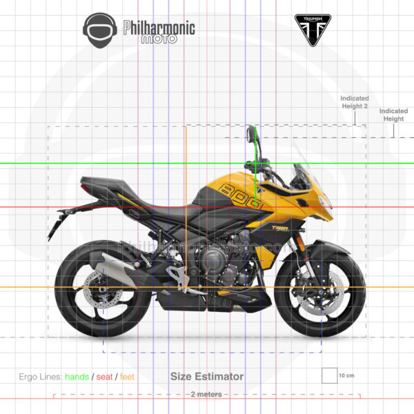 Triumph Tiger Sport 800 2025 Cosmic Yellow