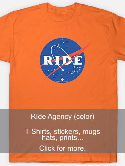 ride agency color tshirt