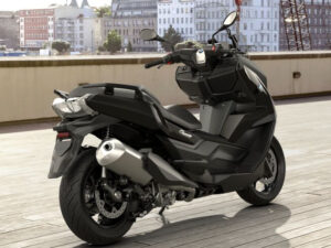 BMW C 400 GT 2025 Blackstorm Metallic back