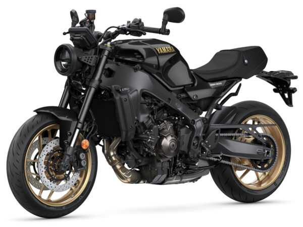 Yamaha XSR900 2025 Midnight Black front