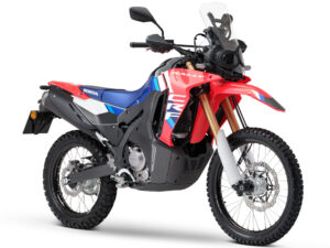 Honda CRF300L Rally 2025 Extreme Red front