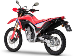 Honda CRF300L 2025 Extreme Red back