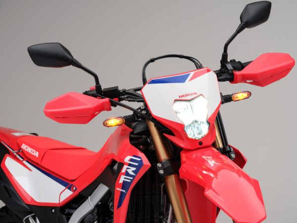 Honda CRF300L 2025 Extreme Red headlight