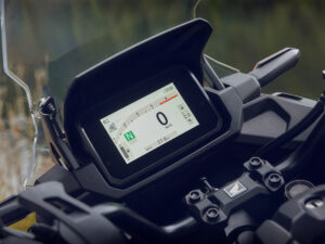 Honda NC750X 2025 dashboard