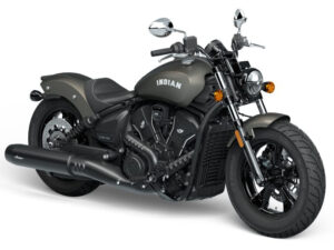 Indian Scout Sixty Bobber 2025 Heavy Metal Smoke front