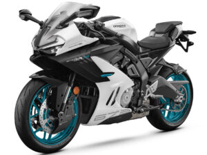 CFMoto 675SR-R 2025 Nebula White front