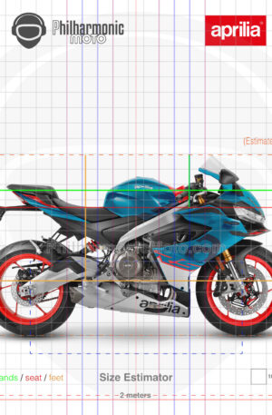 Aprilia RS 660 2025 Blue Marlin