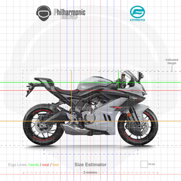 CFMoto 675SR-R 2025 Aerolite Grey