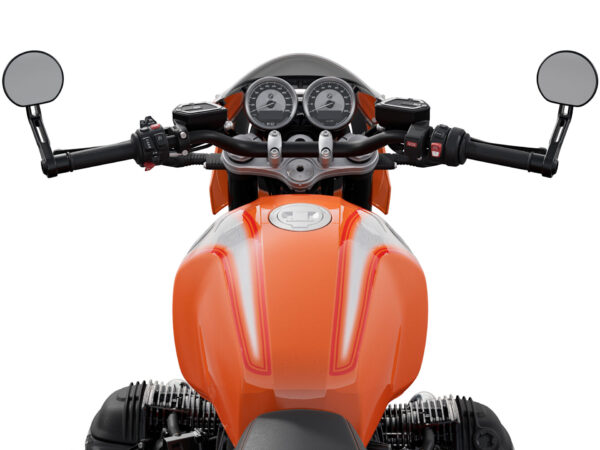 BMW R 12 S 2025 Lava Orange Metallic cockpit