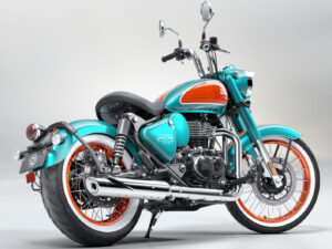 Royal Enfield Goan Classic 350 2025 Trip Teal back