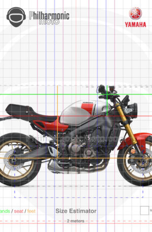 Yamaha XSR900 2025 Legend Red