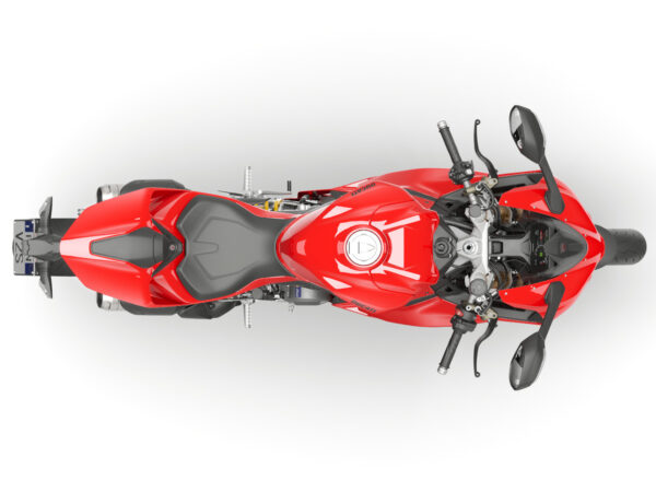 Ducati Panigale V2 S 2025 Red top view