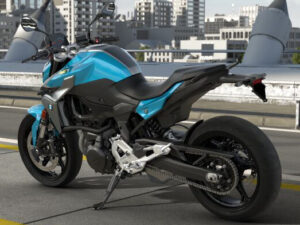 BMW F 900 R 2025 Snapper Rocks Blue Metallic back