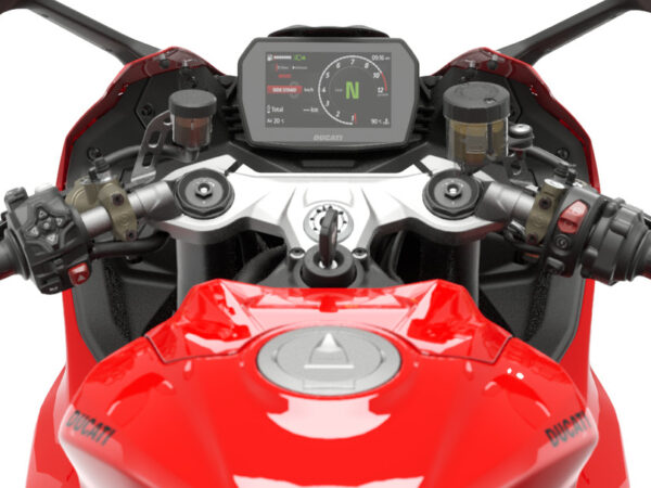 Ducati Panigale V2 2025 Red dashboard