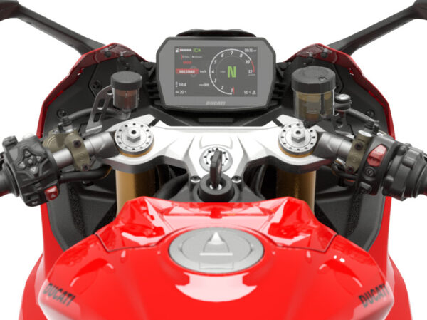 Ducati Panigale V2 S 2025 Red dashboard