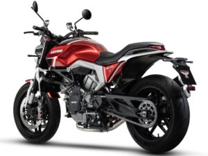 Moto Morini Milano 2025 red back