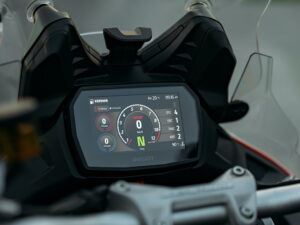 Ducati Multistrada V2 2025 Red dashboard