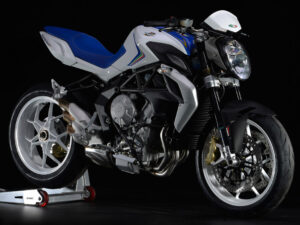 MV Agusta Brutale 800 2013 Italia White Pearl Blue front