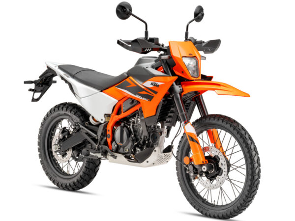 KTM 125 Enduro R 2025 orange front