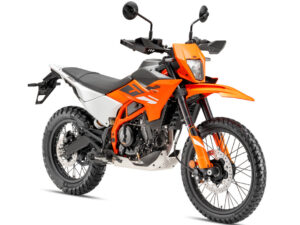 KTM 390 Enduro R 2025 orange front