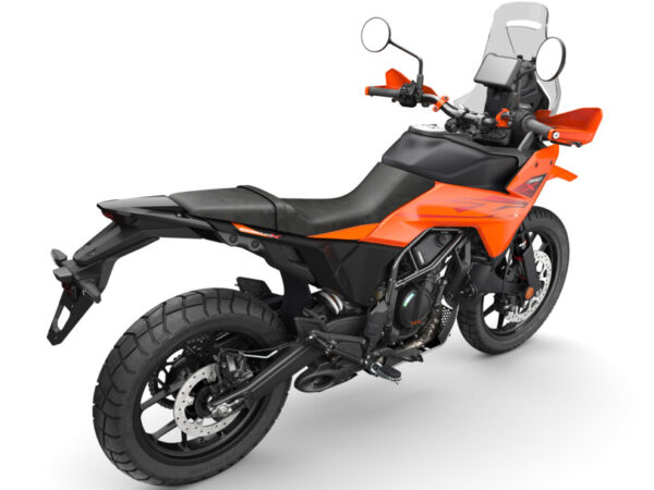 KTM 390 Adventure X 2025 orange back